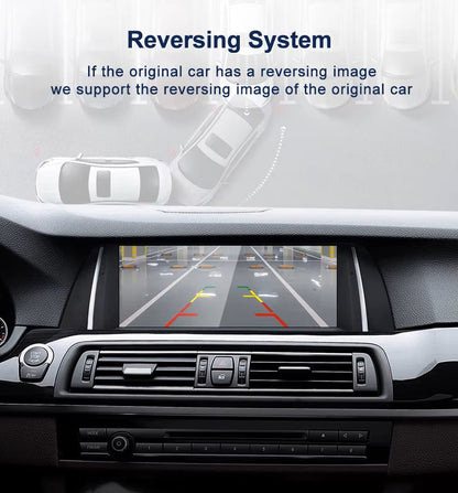 Android 14 10.25 inches For BMW 5 Series F10 F11 2009-2017 GPS Navigation Screen Upgrade ID8 Car Multimedia Center System Touch Screen Head Unit Car Radio GPS