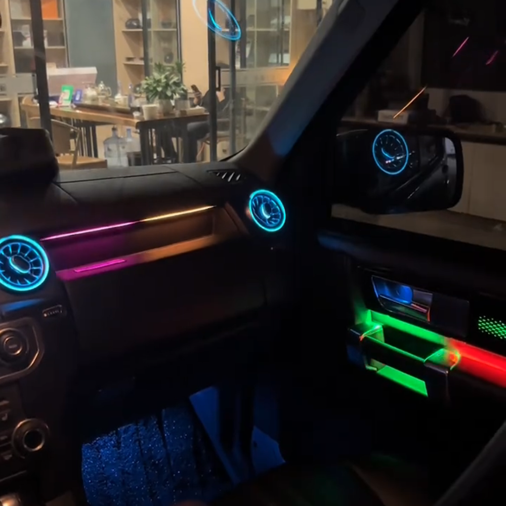 Upgrade Symphony LED Car Interior Ambient Lighting for Land Rover Discovery 4 2010-2016 Decoration Accessories