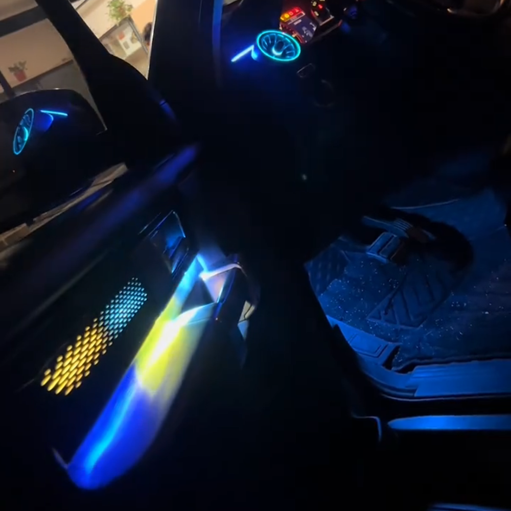 Upgrade Symphony LED Car Interior Ambient Lighting for Land Rover Discovery 4 2010-2016 Decoration Accessories