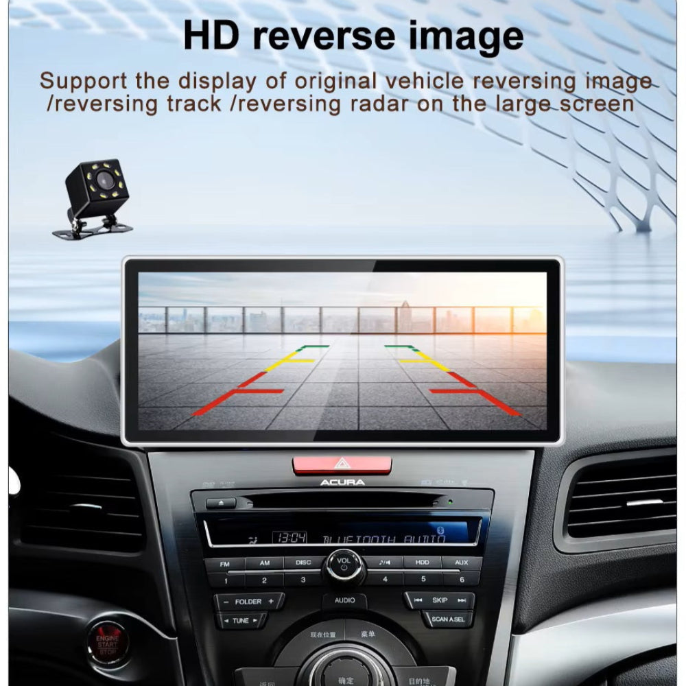 12.3 inch For Honda Acura ILX 2013-2015 Infotainment Navigation System Car Multimedia Touch Screen Head Unit Android14 Car Radio GPS