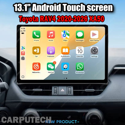 13.1 inch For Toyota RAV4 2020-2026 Infotainment Navigation System Car Multimedia Touch Screen Head Unit Android Car Radio GPS