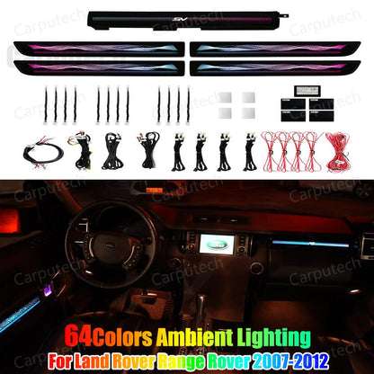 Upgrade Symphony LED Car Interior Ambient Lighting for Land Rover Range Rover 2007-2012 Decoration Accessories