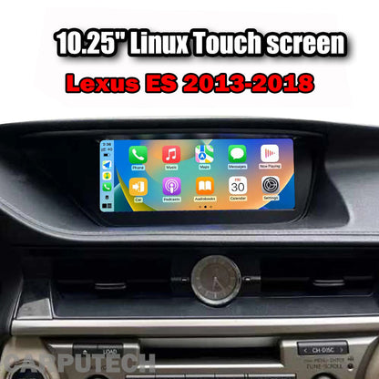 12.3 inch For Lexus ES 2013-2018 Linux Infotainment Navigation System Car Multimedia Touch Screen Head Unit Car Radio GPS