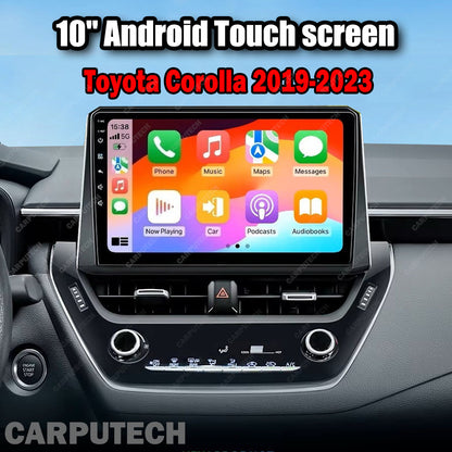 For Toyota Corolla 2019-2023 Infotainment Navigation System Car Multimedia Touch Screen Head Unit Android14 Car Radio GPS