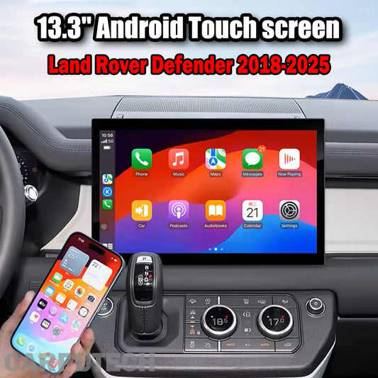 13.3inch Touch Screen For Land Rover Defender 2018-2025 Android 13 Car Radio Multimedia Player Navigation