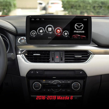 10.25'' For  For Mazda 6 Atenza 2016-2019 Dual System Android Screen Infotainment Navigation System Car Multimedia Touch Screen Head Unit Car Radio GPS