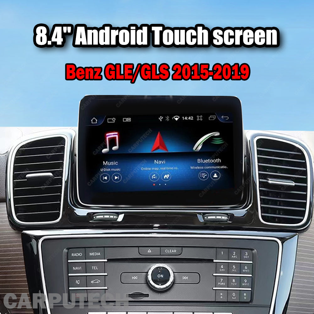8.4 inch For Mercedes Benz GLE GLS Class 2015-2019 Infotainment Navigation System Car Multimedia Touch Screen Head Unit Android Car Radio GPS