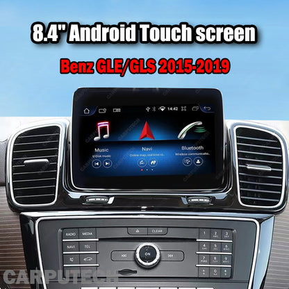 8.4 inch For Mercedes Benz GLE GLS Class 2015-2019 Infotainment Navigation System Car Multimedia Touch Screen Head Unit Android Car Radio GPS