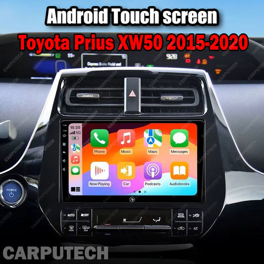 For Toyota Prius XW50 2015-2020 Infotainment Navigation System Car Multimedia Touch Screen Head Unit Android14 Car Radio GPS