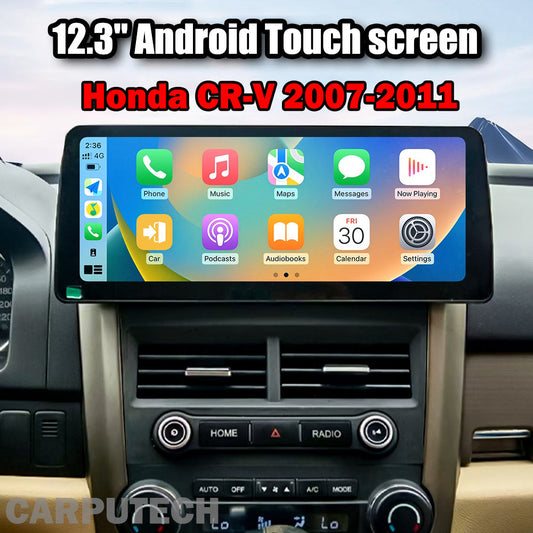 12.3 inch For Honda CR-V 2007-2011 Infotainment Navigation System Car Multimedia Touch Screen Head Unit Android Car Radio GPS