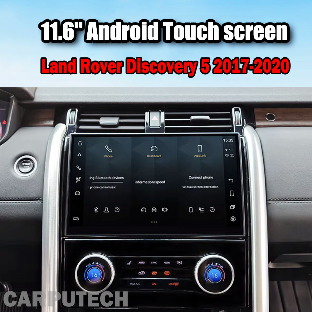 11.4'' For Land Rover Discovery 5 2017-2020 Android Screen  Infotainment Navigation System Car Multimedia Touch Screen Head Unit Car Radio