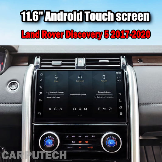 11.4'' For Land Rover Discovery 5 2017-2020 Android Screen  Infotainment Navigation System Car Multimedia Touch Screen Head Unit Car Radio