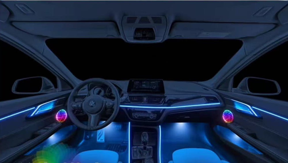 64 Colors Dynamic Ambient Lighting for BMW 1 Series 2016-2023 Interior Lighting Upgrade Accessories