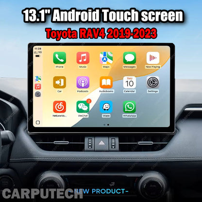 13.1 inch For Toyota RAV4 2019-2023 Infotainment Navigation System Car Multimedia Touch Screen Head Unit Android Car Radio GPS