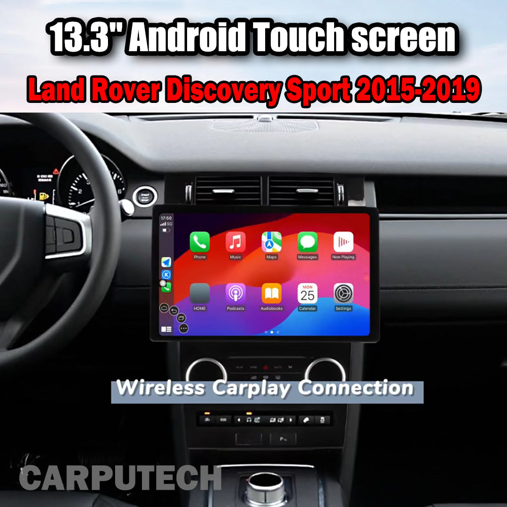 13.3 inch For Land Rover Discovery Sport 2015-2019 Infotainment Navigation System Car Multimedia Touch Screen Head Unit Android Car Radio GPS