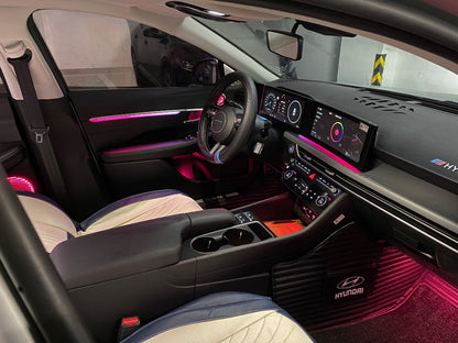 Upgrade Symphony LED Car Interior Ambient Lighting for Hyundai Sonata 2023 - 2024 Decoration Accessories