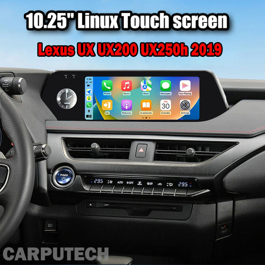 10.25 inch For Lexus UX UX200 UX250h 2019 Linux Infotainment Navigation System Car Multimedia Touch Screen Head Unit Car Radio GPS