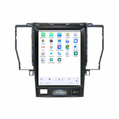 10.4" For Toyota Crown 2005-2009 Car Radio Stereo Carplay Upgrade Tesla Style Screen Android Auto GPS Navigation Multimedia Player