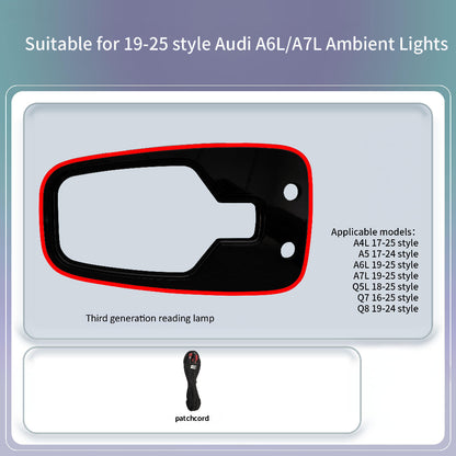 Upgrade Symphony LED Car Interior Ambient Lighting for Audi A7 C8 2019-2025 Decoration Accessories