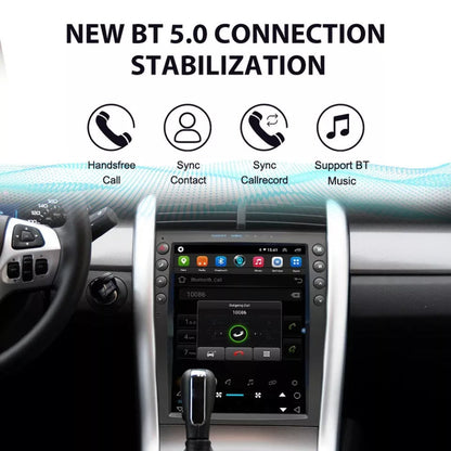 12.1" Qualcomm For Ford Edge 2008-2014 Car Radio Stereo Carplay Upgrade Tesla Style Screen Android Auto GPS Navigation Multimedia Player