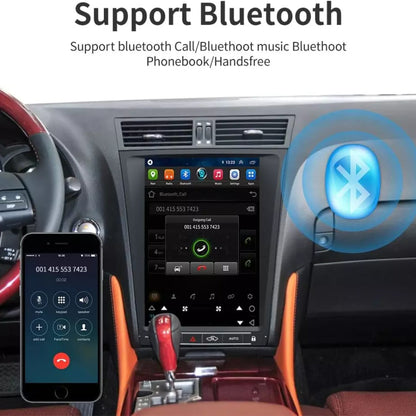 12.1" Qualcomm For Lexus GS450 2004-2011 Car Radio Stereo Carplay Upgrade Tesla Style Screen Android Auto GPS Navigation Multimedia Player
