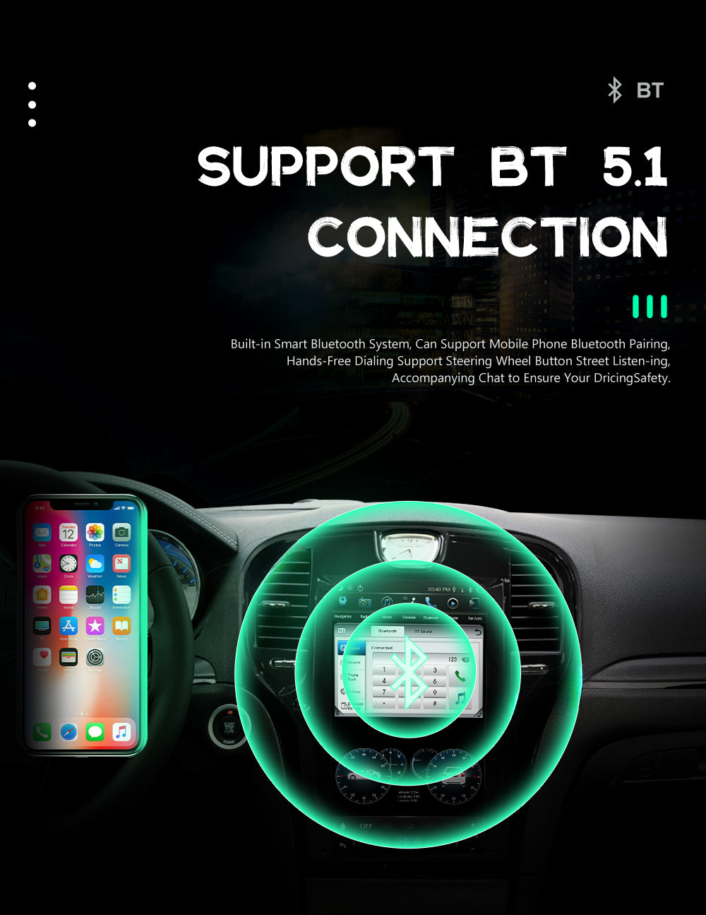 14.4" Qualcomm For Chrysler 300 300C 300S 2011-2023 Car Radio Stereo Carplay Upgrade Tesla Style Screen Android Auto GPS Navigation Multimedia Player