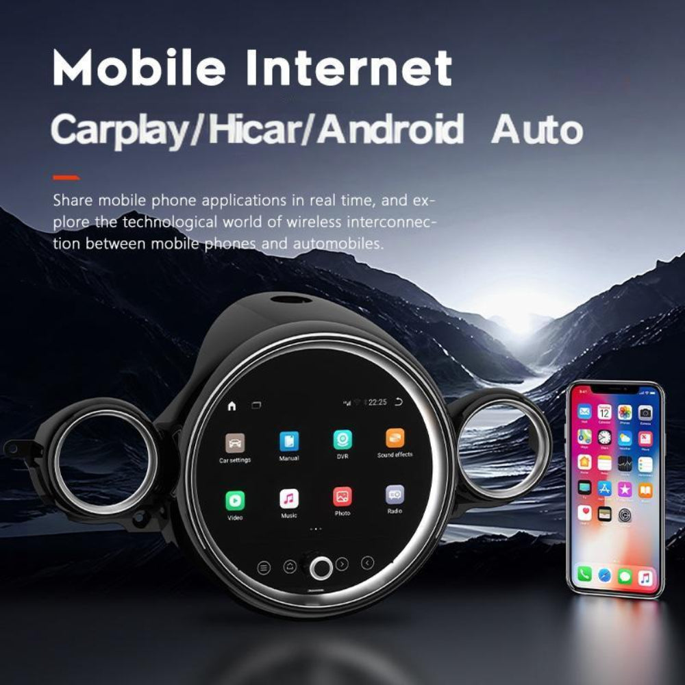 9 '' For BMW Mini R60 2011-2016 Infotainment Navigation System Car Multimedia Touch Screen Head Unit Android Car Radio GPS