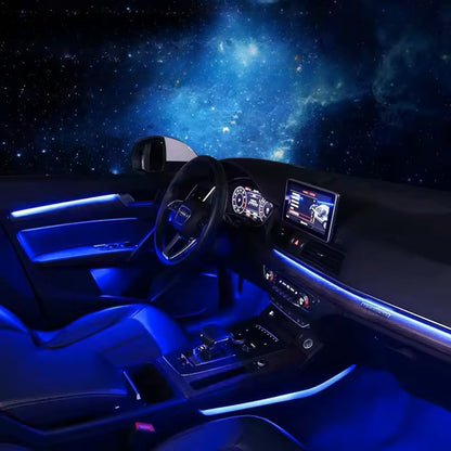 Upgrade 256 Colors Symphony Led Car Interior Ambient Light Decoration for Audi A8 D4 2010-2017 Atmosphere Strip Accessories