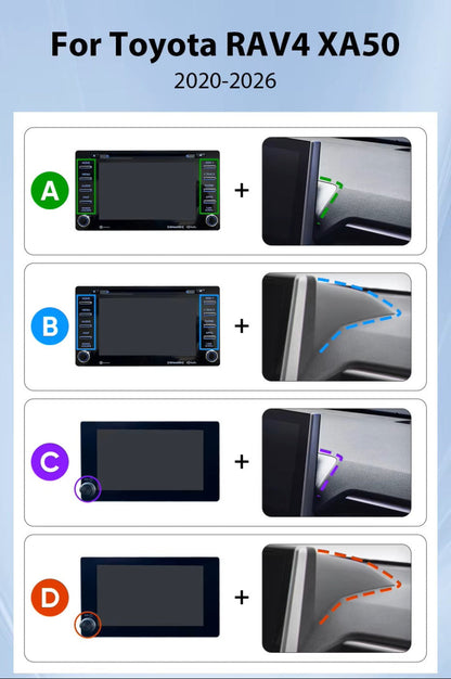 13.1 inch For Toyota RAV4 2020-2026 Infotainment Navigation System Car Multimedia Touch Screen Head Unit Android Car Radio GPS