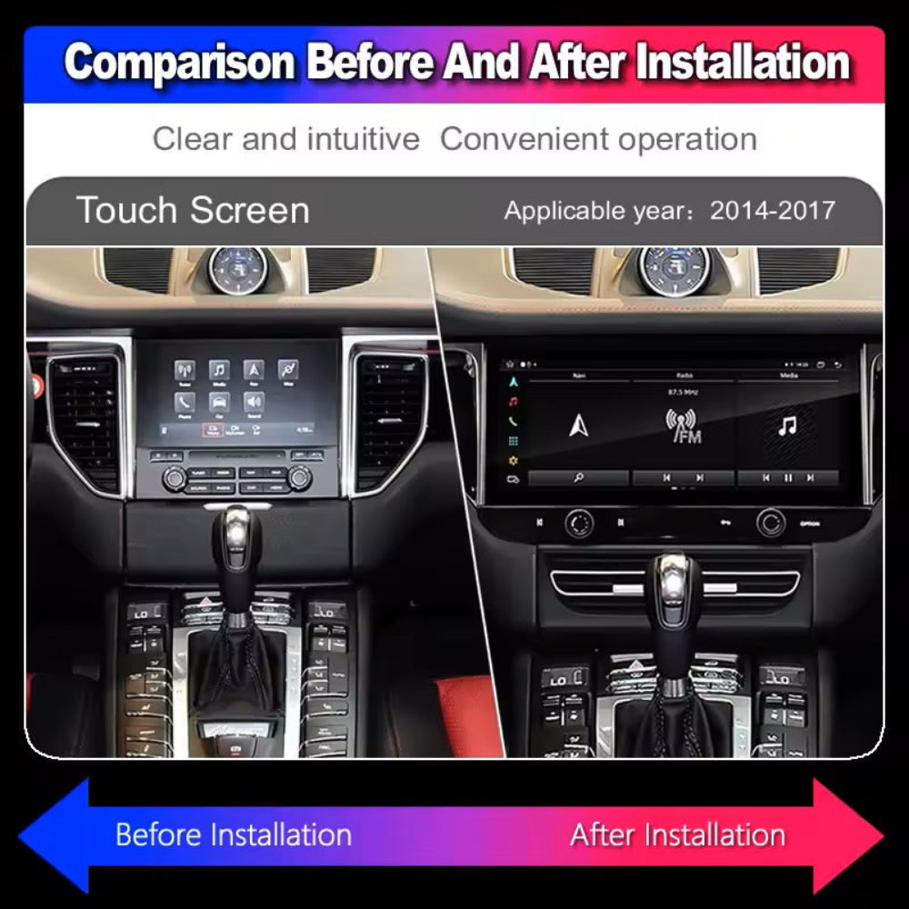 Porsche Macan 2014-2017 Infotainment Navigation System Car Multimedia Touchscreen Head Unit Android Car Radio GPS