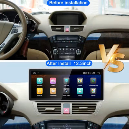 12.3 inch For Honda Acura MDX 2013-2017 Infotainment Navigation System Car Multimedia Touch Screen Head Unit Android14 Car Radio GPS