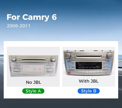 For Toyota Camry XV40 2006-2011 Infotainment Navigation System Car Multimedia Touch Screen Head Unit Android14 Car Radio GPS