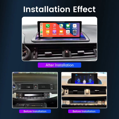 10.25 inch For Lexus CT200 2011-2019 Linux Infotainment Navigation System Car Multimedia Touch Screen Head Unit Car Radio GPS