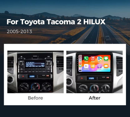 For Toyota Tacoma 2 / Hilux 2005-2013 Infotainment Navigation System Car Multimedia Touch Screen Head Unit Android14 Car Radio GPS