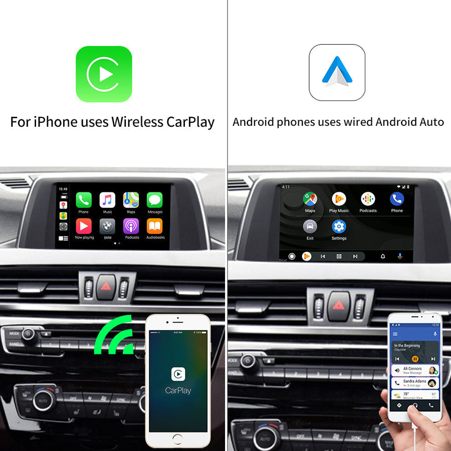 Wireless Carplay Auto Smart Box for BMW MINI Cooper 2009-2020 CIC NBT EVO System Carplay Android Auto Connect Multimedia