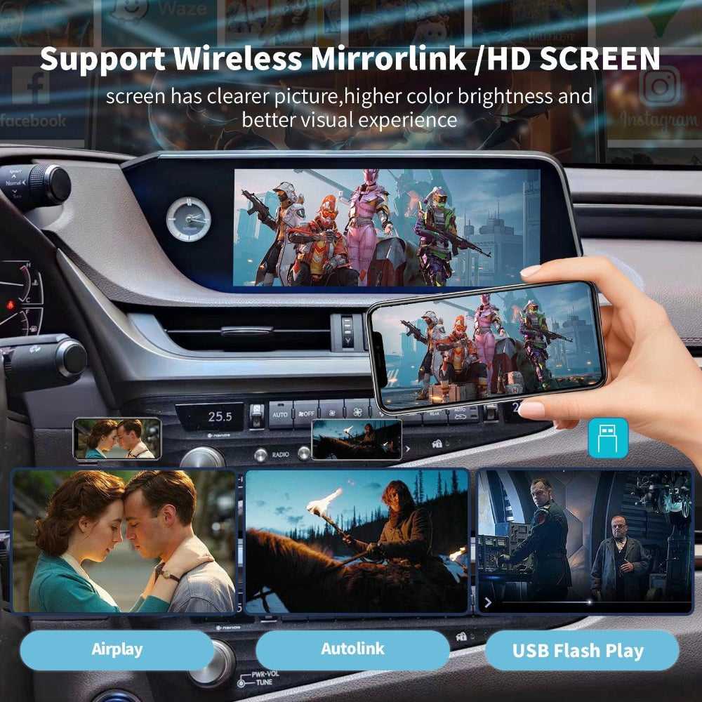 12.3 inch For Lexus ES 2018-2021 Linux Infotainment Navigation System Car Multimedia Touch Screen Head Unit Car Radio GPS