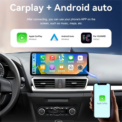 12.3'' For Mazda 3 / Axela 2008-2012 Infotainment Navigation System Car Multimedia Touch Screen Head Unit Android14 Car Radio GPS