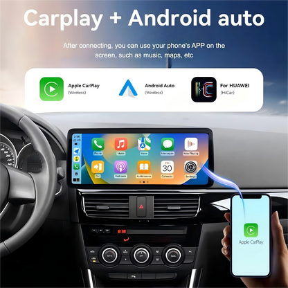 12.3'' For Mazda CX-5 2011-2015 Infotainment Navigation System Car Multimedia Touch Screen Head Unit Android14 Car Radio GPS