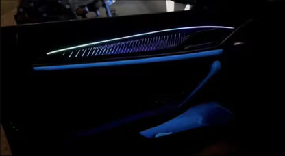 Upgrade 256 colors Symphony LED Car Interior Ambient Lighting For BMW 5 Series G30 G38 2018-2023 Atmosphere Strip Accessories