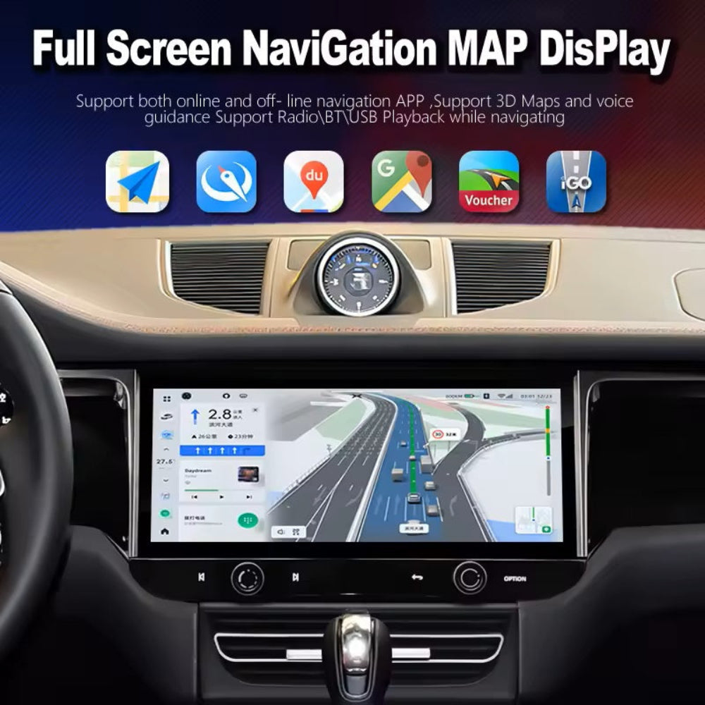 Porsche Macan 2014-2017 Infotainment Navigation System Car Multimedia Touchscreen Head Unit Android Car Radio GPS