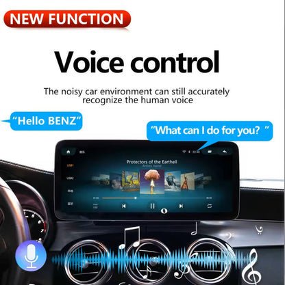 12.3'' For Mercedes Benz G Class W463 W461 W467 G500 G550 2001-2008 Android Screen Infotainment Navigation System Car Multimedia Touch Screen Head Unit Car Radio GPS