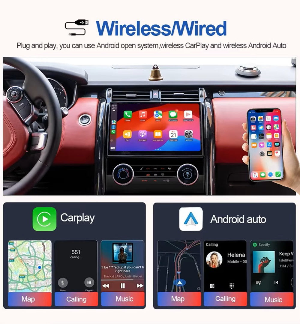 11.4'' For Land Rover Discovery 5 2017-2020 Android Screen  Infotainment Navigation System Car Multimedia Touch Screen Head Unit Car Radio