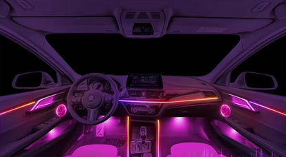 64 Colors Dynamic Ambient Lighting for BMW 1 Series 2016-2023 Interior Lighting Upgrade Accessories