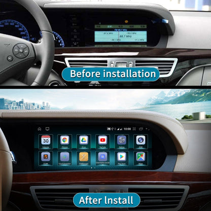 10.25 inch For Mercedes Benz S Class W221 2006-2013 NTG3.0 3.5 Infotainment Navigation System Car Multimedia Touch Screen Head Unit Android Car Radio GPS