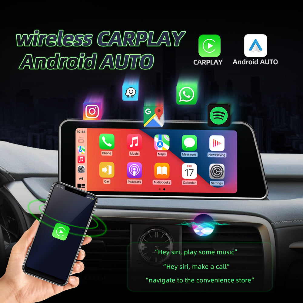 12.3'' For Lexus Rx330 Rx350 Rx450 2015 - 2019 Infotainment Navigation System Car Multimedia Touch Screen Head Unit Android14 Car Radio GPS