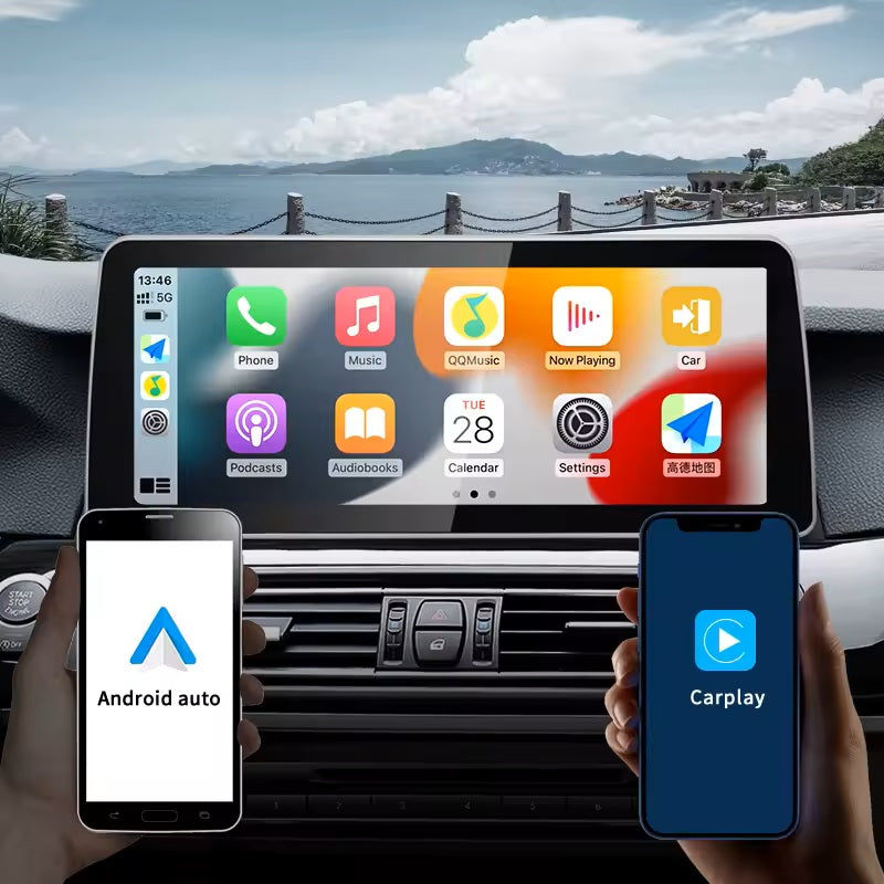 12.3 inch For BMW 5 Series F10 F11 Infotainment Navigation System Car Multimedia Touch Screen Head Unit Android Car Radio GPS