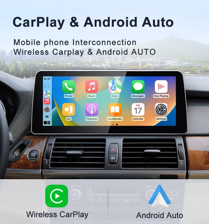 12.3 inch For BMW X5 E70 X6 E71 E72 Infotainment Navigation System Car Multimedia Touch Screen Head Unit Android Car Radio GPS