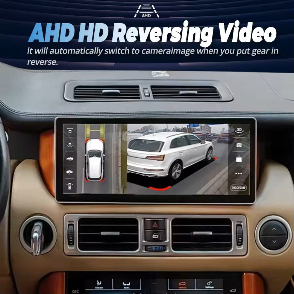 12.3" screen For Range Rover V8 L322 2002-2012 Android Car Radio Multimedia Player GPS Navigated Carplay Auto Land Rover