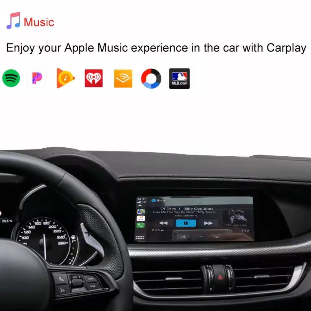 OEM Wireless Apple CarPlay & Android Auto Upgrade Module for Alfa Romeo Stelvio / Giulia /Giulietta 2014-2019 Retrofit Automotive Interface