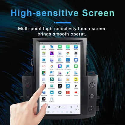 13.6" Qualcomm For Lexus LX570 2007-2015 Car Radio Stereo Carplay Upgrade Tesla Style Screen Android Auto GPS Navigation Multimedia Player
